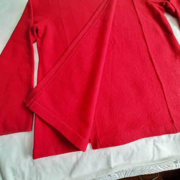 - Eric Alexandre sweater.Red wool. Size Large. Long Sleeve - Picture 3 of 9